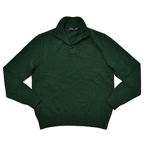 Polo Ralph Lauren - Polo Ralph Lauren Mens 3 Button Mock Neck Sweater ...