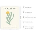 thumbnail image 2 of HAUS AND HUES Danish Pastel Aesthetic Matisse Poster - Danish Pastel Room Decor Aesthetic Matisse Print & Sage Green Wall Decor Matisse Cutouts Modern Wall Art Abstract Art (16" x 20" Unframed), 2 of 6
