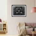 thumbnail image 3 of Historic Framed Print, Rev. Quatman lying in state, Holy Angels church, Sidney, Ohio, 17-7/8" x 21-7/8", 3 of 9