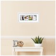 thumbnail image 2 of ArtToFrames Collage Photo Picture Frame with 4 - 3.5x5" Openings, Framed in White with Super White and Black Mats (CDM-3966-889), 2 of 8