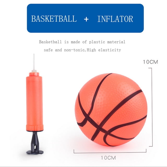 MKHSQHDG Today's Deals Kids Height- Adjustable Sports Basketball System Hoop Basketball Goal Backboard