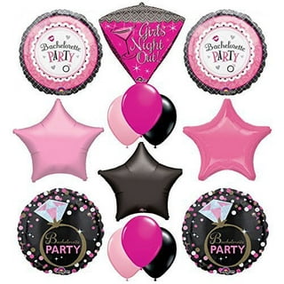 Girls Night Decorations for Adults – No Boys Allowed Balloons – Slumber  Sleepover Spa Party Supplies for Girls – Ladies Night Party Decorations –