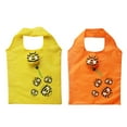 thumbnail image 1 of 2 Pcs Sac de Courses Pliable Portable Décoration Abeille Créative Sacs à Main Réutilisables Couleur Aléatoire, 1 of 7