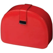 Mele & Co. Cerise Travel Jewelry Case in Cherry Red