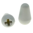 thumbnail image 3 of Dopro 2 uds guitarra interruptor de pastilla de 5 vías interruptor de punta perilla de interruptor para USA FD Strat/Tele/Stratocaster blanco, 3 of 5