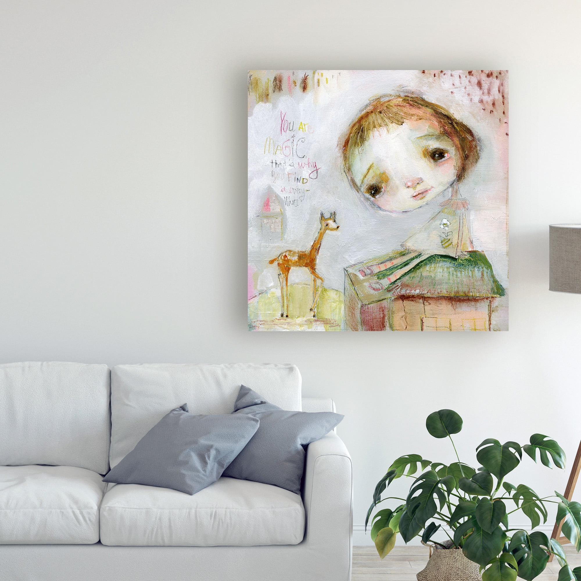 Trademark Fine Art 'Magic Everywhere' Canvas Art by Mindy Lacefield