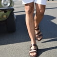 thumbnail image 5 of Jared - Leather Velcro Strap Sandal - Mens Sandals, 5 of 8