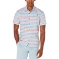 thumbnail image 1 of Perry Ellis Camisa abotonada de jacquard Skyscrape para hombre, multicolor, grande, 1 of 1