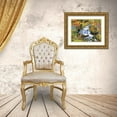 thumbnail image 3 of Anonymous 18x15 Gold Ornate Wood Framed with Double Matting Museum Art Print Titled - Country Stream In Bloom, 3 of 4