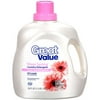 Great Value Sheer Spring Laundry Detergent, 100 oz