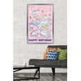 thumbnail image 2 of Hello Kitty and Friends - Happy Birthday Wall Poster, 22.375" x 34" Framed, 2 of 6