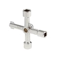 thumbnail image 2 of Nuevo Llave funciones de material acero Inoxidable de 4 Vías Destornillador Universal kusrkot Llave cruzada multifuncional, 2 of 7