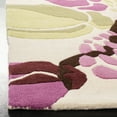 thumbnail image 3 of SAFAVIEH Soho Baldric Floral Wool Area Rug, Ivory/Pink, 3'6" x 5'6", 3 of 3