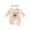 Beige, variant on RUINIXCW Newborn Baby Girl My First Halloween Fall Winter Clothes Infant Baby Girls Waffled Romper Pumpkin Embroidery Long Sleeve Jumpsuit with Headband