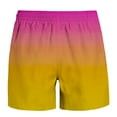 thumbnail image 5 of LSLJS Mens Swim Trunks Men's Adult Low Waist Boxer Shorts Casual Gradient Print Drawstring Swimwear Bathing Suits, 5 of 5