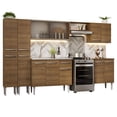 thumbnail image 1 of Cocina Integral 293cm Con Tarja Emilly Madesa 06 Marrón, 1 of 8