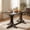Espresso, variant on Christopher Knight Home 60" Farmhouse Dining Table with Trestle Base, Seats 6, Espresso