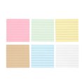 thumbnail image 1 of 12Pcs Tearable Sticky Notes To-do List Notepads Office Message Stickers Colorful Note Pads, 1 of 8