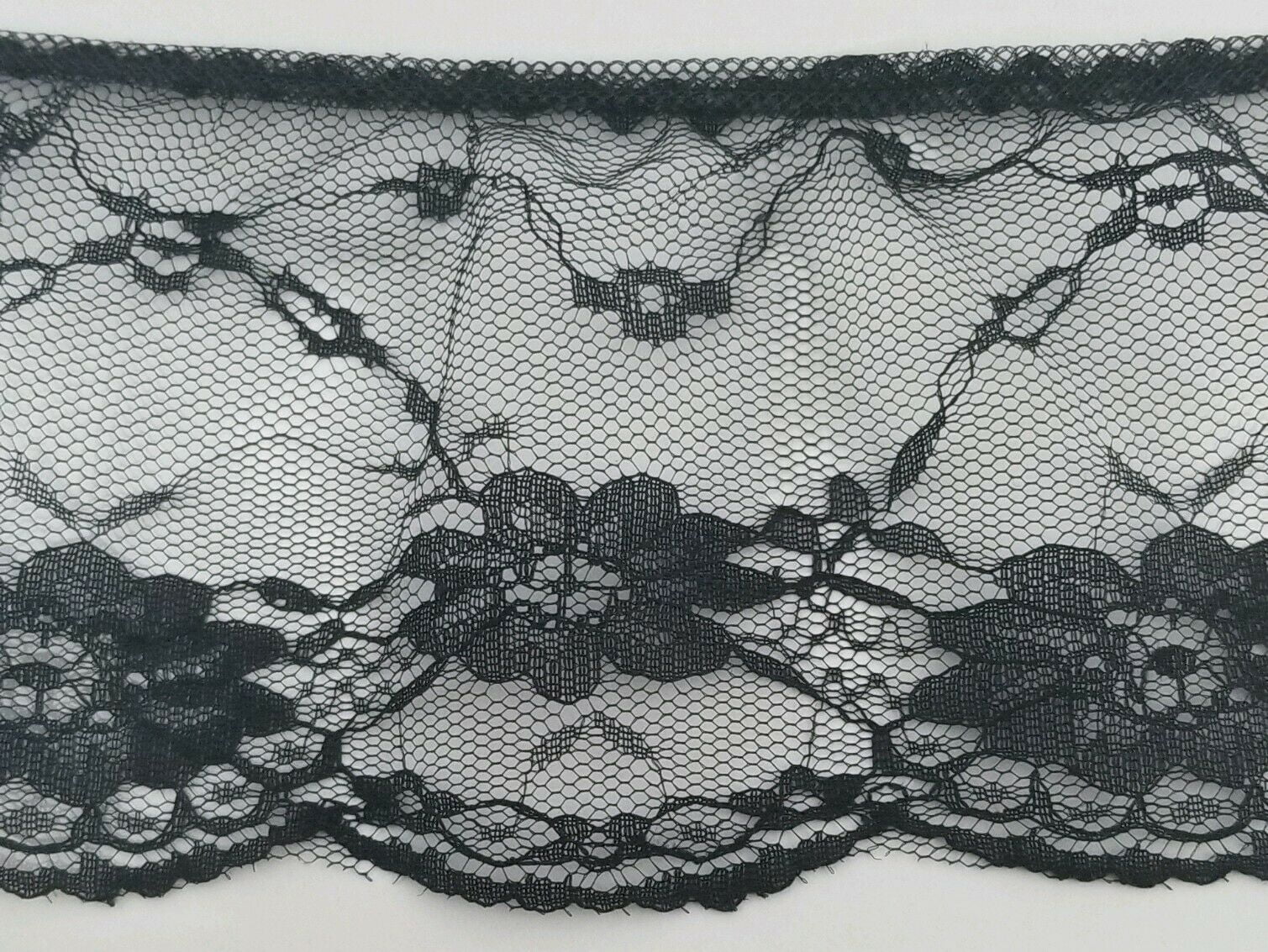 ruffled lace trim by the yard