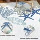 thumbnail image 3 of Alfombra Tritard Nautical Coastal Area 183x274 cm Azul, 3 of 7