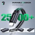 thumbnail image 4 of LEEYNEER USB C to 3.5mm Headphone and Charger Adapter 2 in 1 USB C to Aux Audio Jack with PD 60W Fast Charging Dongle Cable Cord Compatible with S22/S21/S20/S20+ Ultra  Pixel 5/4/3 XL(Gra, 4 of 8