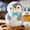 F, variant on D Penguin Stuffed Toy With Watermelon For Kids Cute Plush Animal Doll