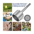thumbnail image 2 of Sds-max Ground Rod Driver, 65mm Heavy Duty Steel Drill Bit Driver,for Rotaryhammer Drill Grounding, 2 of 5