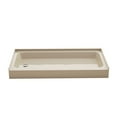 thumbnail image 5 of Voltaire 60 x 30 Shower Pan Base with Left Drain in Glossy Bisque, 5 of 7