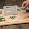 thumbnail image 4 of Cuisinart® Stainless Steel 3-in-1 BBQ Spatula - Herb Stripper, Curved-Edge Chopper and Oversized Spatula, 4 of 8