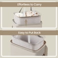 thumbnail image 5 of LEDREM Laundry Basket, 26.4 Gal Hamper with Lid & Removable Liner, Easy Assembly for Laundry Room, Cappuccino Beige, 5 of 6