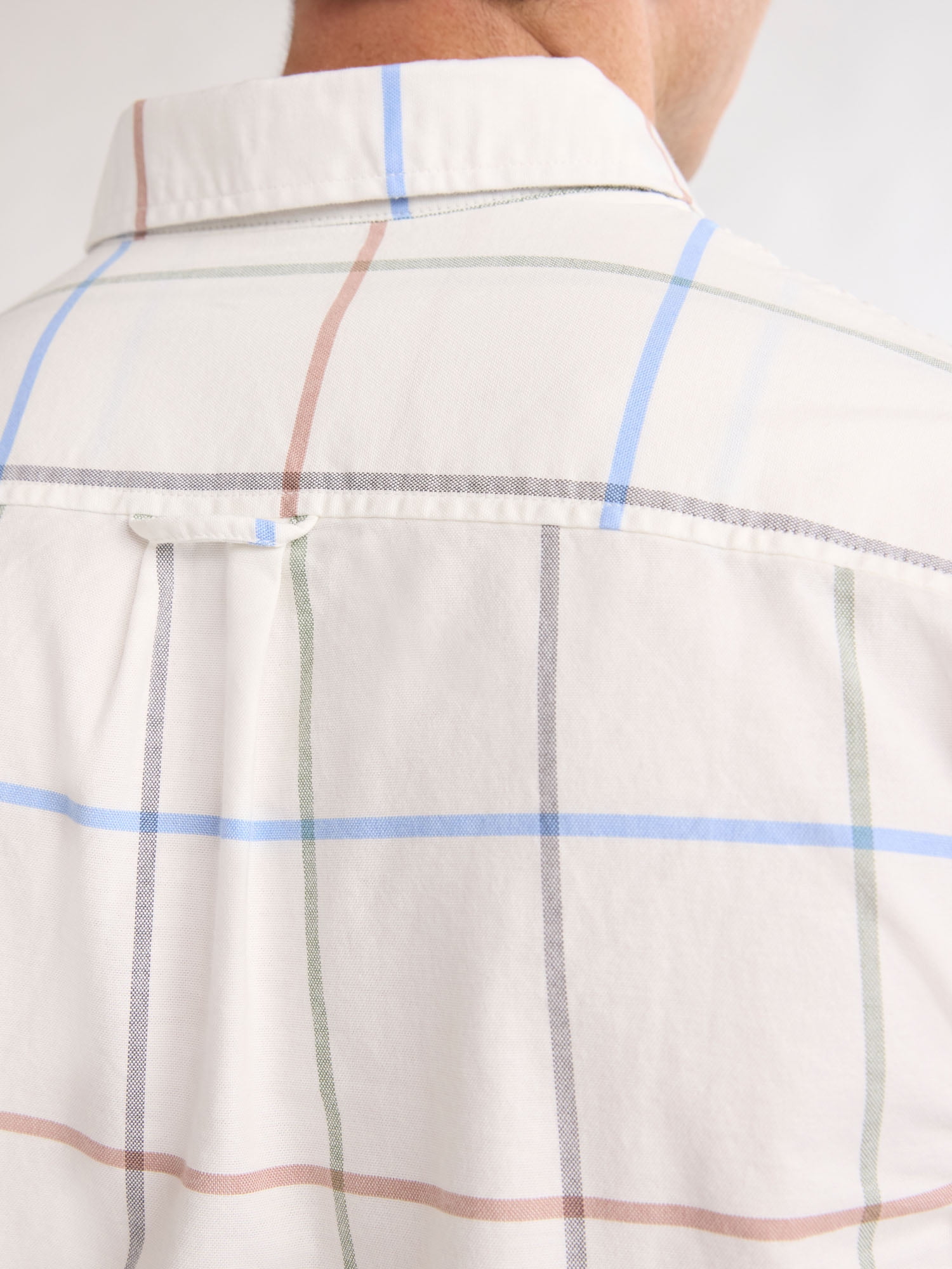 Free Assembly Men's Oxford Woven Shirt With Long Sleeves, Sizes XS-3XL
