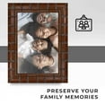 thumbnail image 2 of 22x13 Bamboo Brown Real Wood Picture Frame Width 3 inches | Interior Frame Depth 0.5 inches | Haru, 2 of 8