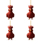 thumbnail image 3 of Árbol de Navidad Adorno de Pollo Lindo Coche Colgante Acrílico Creativo (E), 3 of 3