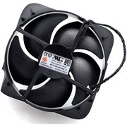 Deal4go 4-Pin 5-Blades Internal Cooling Fan M1127364-002 Replacement For Xbox Series X Console Model 1540 (Rounded Corner) Black