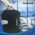 thumbnail image 7 of Sleepavo Seat Cushion - Office Chair Cushion for Sciatica Pain Relief, Washable Seat Cushion for Tailbone Pain Relief - Back Support Pillow - Seat Cushion for Car (Black), 7 of 7