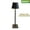 Black, variant on Desk Lamp - Lamp for Bedroom - 1500mAh Rechargeable Table Lamp, 3 Color Dimmable Touch Lamp, LED Desk Lamp for Bedroom/Reading/Office/Outdoor Party Coffee Shop, Night Light (White)