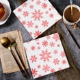 thumbnail image 5 of Japceit Christmas Pattern Paper Napkins, Disposable Holiday Design Table Supply, Festive Dinner Napkin Pack for Party, Celebration, Meal Setup, 5 of 6