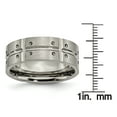 thumbnail image 2 of Titanium 8mm Brushed and Polished Band, 2 of 7