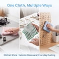 thumbnail image 7 of REGALWOVEN Microfiber Cleaning Cloth, 12 Pack Highly Absorbent Lint Free Rags Reusable and Washable Cleaning Towels Multi 10" x 10", 7 of 7