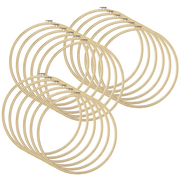 Loops & Threads 14" Wooden Embroidery Hoop, 18 Pack