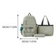 thumbnail image 2 of Juego de mochila de 3 piezas mochila de nailon para ordenador portátil con bolso de mano y estuche para bolígrafos para estudiantes, 2 of 8