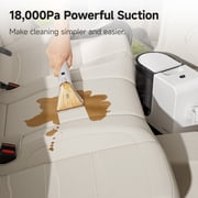 uwant Portable Carpet Cleaner Machine,18Kpa Powerful Suction for Pet Stains with Cleaning Tools&Solution Set of Self-Cleaning,Upholstery Cleaner for Car, Rug, Spot,Furniture