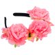 thumbnail image 1 of unbranded Floral Rosa Con Realistas Para Accesorio De Fiesta Y, 1 of 8