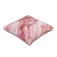 thumbnail image 3 of Multi-Size Linen Sofa Pillow Cover Invisible Zipper Open And Close Strong Use For Sofa Chair Garden Sofa Car Pink Marble_1 18"X18", 3 of 8