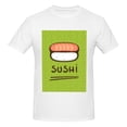 thumbnail image 4 of Bingfone Fresh Sushi Men'S Loose Fit Short-Sleeve Pocket T-Shirt, 4 of 7