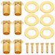 thumbnail image 1 of AURARMLET 6Jgo Accesorios Dorados Para Guitarras Acústicas Tornillos Tuercas Y Arandelas Para Afinadores, 1 of 6