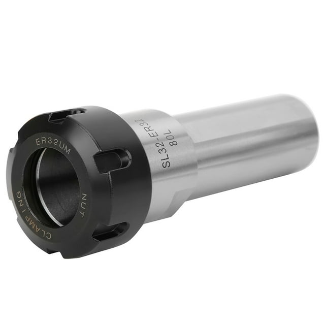 Varilla de extensión de mandril de pinza ER, vástago recto largo, portaherramientas de torno CNC de alta eficiencia