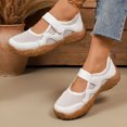 thumbnail image 6 of Pandaie Sneakers for Women Comfortable Business Casual Tennis Shoes Lightweight Slip on Footwear Women's Fashion Retro Sneakers (White,6.5), 6 of 7