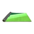 thumbnail image 2 of Ahgly Company Indoor Rectangle Abstract Green Modern Area Rugs, 8' x 12', 2 of 4