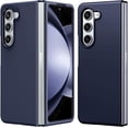 thumbnail image 4 of for Samsung Galaxy Z Fold 5 Case Liquid Silicone Case Gel Rubber Bumper Slim Fit Shockproof Protective Phone Case for Samsung Galaxy Z Fold 5 5G, Night Blue, 4 of 13